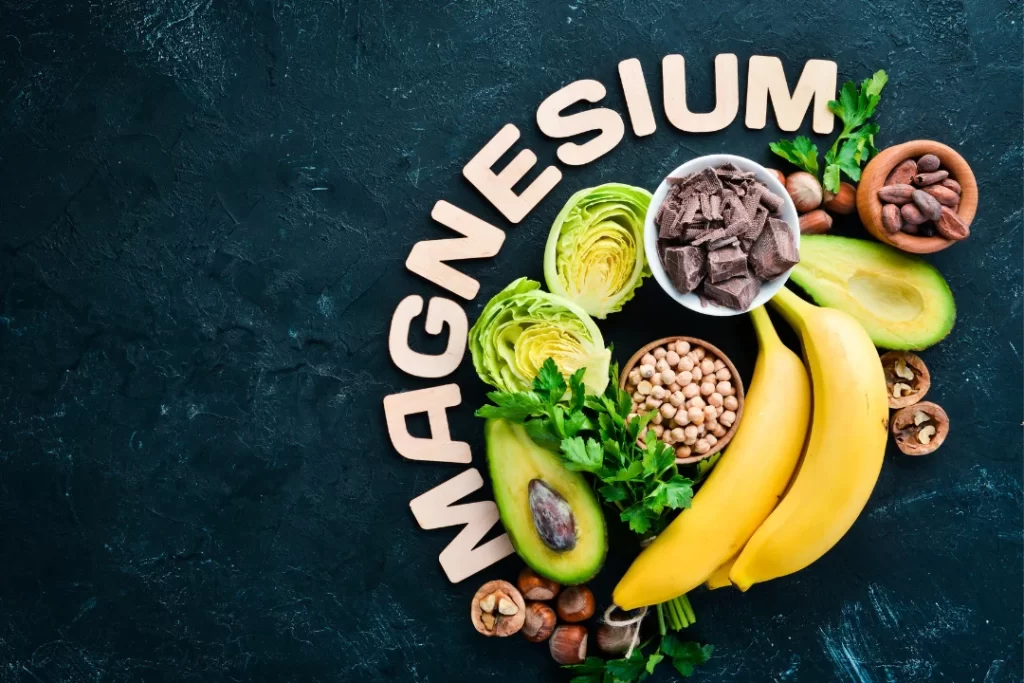 Mg vegetable supplements.