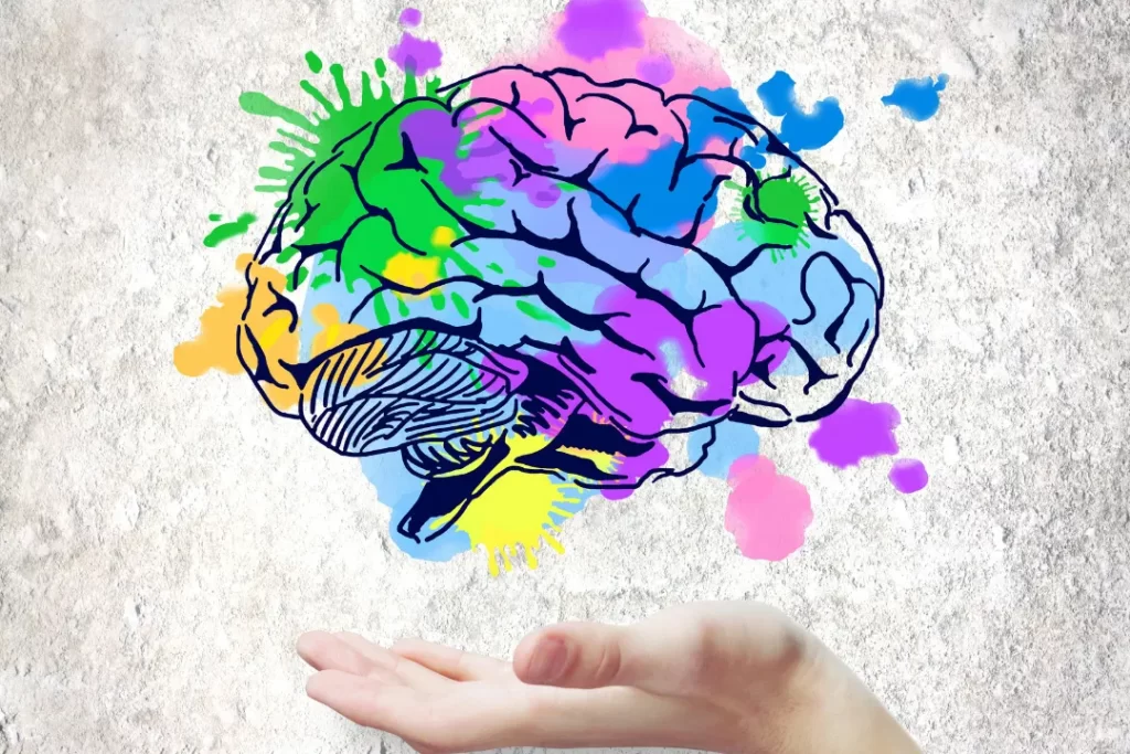 Creative mind concept.
