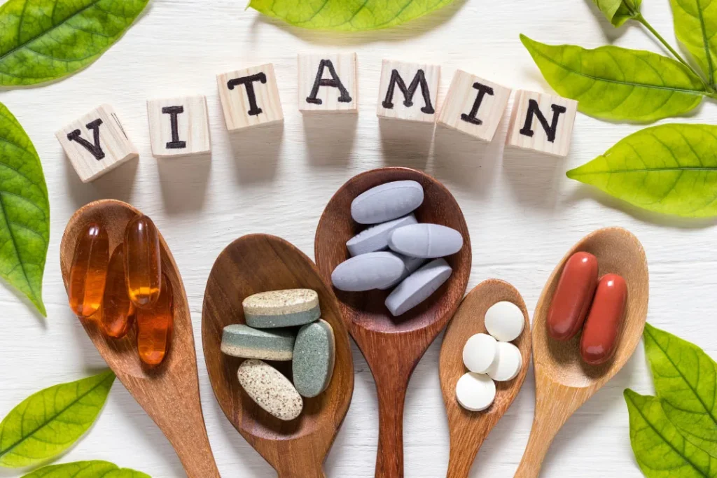 Vitamin supplements.
