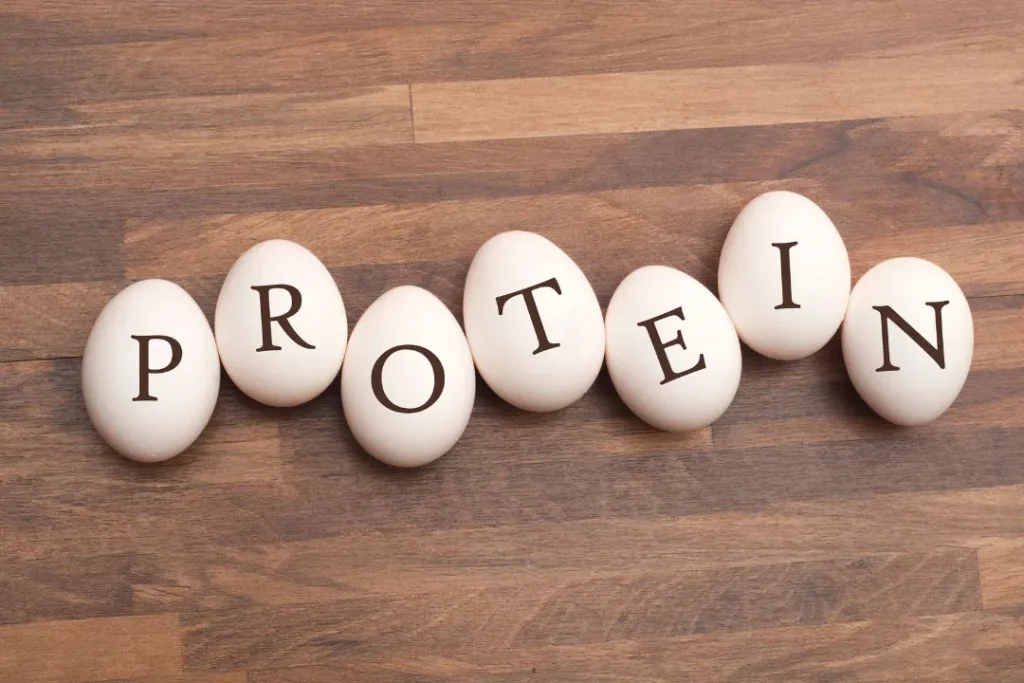 Eggs are good source of protein.