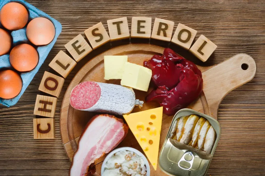 Cholesterol sources.