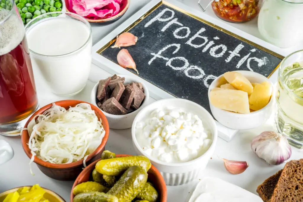 Probiotic food sources.