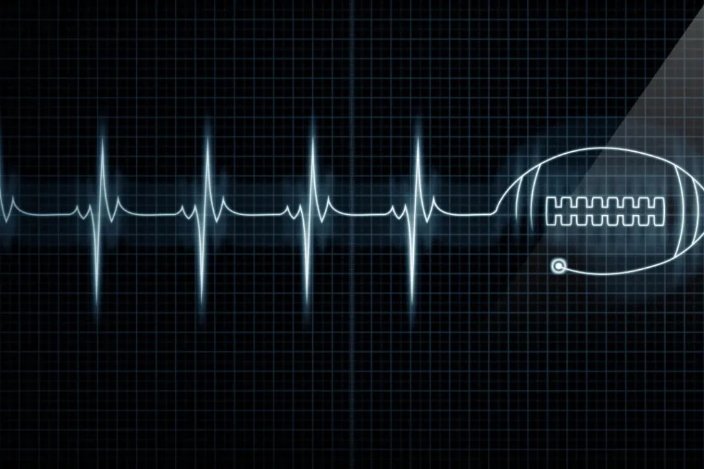 Human heartbeat rhythm.