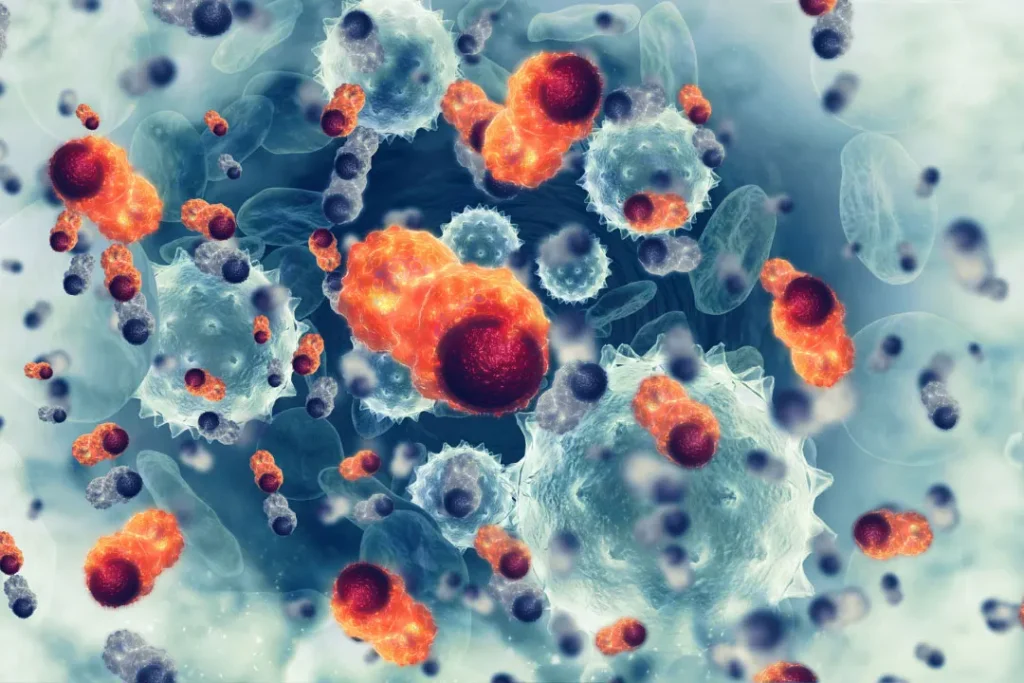 cancer cell concept