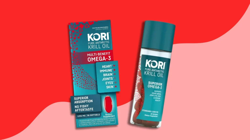 Kori Krill Oil Softgels 1200 mg