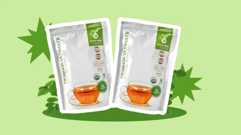 Moringa superfood tea.